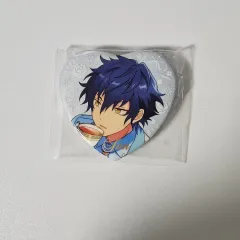 あんさんぶるスターズ！ 漣 ジュン 中国あんさんぶるスターズ！！ 白スーツ 3周年 ハート 缶バッジ