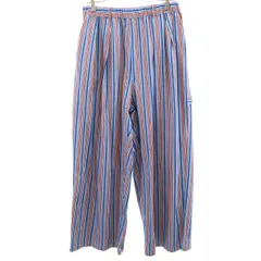 niko and... ニコアンド ワイド ペインターパンツ L ブルー系 レディース 古着