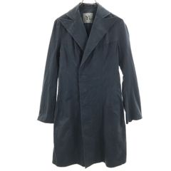 Y's ワイズ 美品 19AW ナイロンツイル 裏ボア フーディーコート 黒1