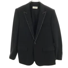SAINT LAURENT サンローラン 16ss イタリア製 エディ期 テーラードジャケット 48 ブラック メンズ 古着のサムネイル
