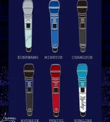 (未開封)BTOB(ビートゥービー) マイク バッジ まとめ 出品