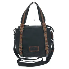 GRES グレ 2WAYトートバッグ  クロコ型押し/ナイロン    ブラック レディース / 240001194312のサムネイル