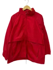 EDDIE BAUER (エディーバウアー) 黒タグ 古着 80s ヴィンテージ ナイロンジャケット XL レッド レディース/028のサムネイル