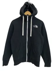 THE NORTH FACE (ザノースフェイス) パーカー　ジップアップ ロゴ S ブラック メンズ/004