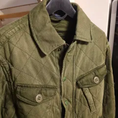 ポロラルフローレン キルティング ジャケット カーキ