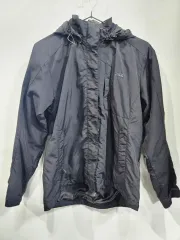 FILA フィラ ブラック ウィンドブレーカー フード ジャケット 100