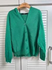 SOUP(スープ) ルーズフィット WHO フードカーディガン