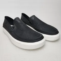 Crocs シティ レイン R.O.K.A スリッポン メンズ レインシューズ (M9)