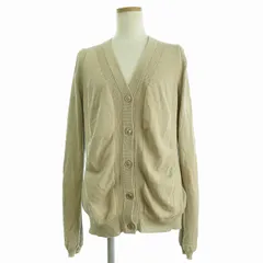 マルタンマルジェラ 1 Martin Margiela 1 カーディガン ニット Vネック 長袖 S イタリア製 ベージュのサムネイル