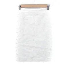 N.Natural Beauty Basic N.ナチュラルビューティーベーシック タイトスカート ひざ丈 総レース M オフホワイト /HO14