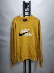 ナイキ ジョーダン スウェット ジャンプマン イエロー XXL