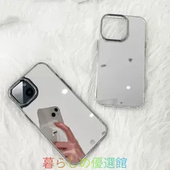 iPhoneケース 背面 ミラー スクエア  鏡 鏡面 未使用 シンプル TPU おしゃれ アイフォンケース ケース カバー 韓国 かわいい 可愛い iPhone17 16 15 14  sjk0327