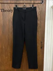 セオリー 正規品 ブラック スラックス