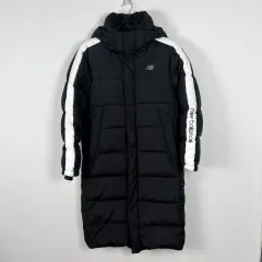 ニューバランス/ダウン ロング ダウン アウター ブラック メンズL 100/ラデン