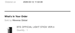 BTS OFFICIAL LIGHT STICK VER 4 アミボム BTS（防弾少年団・バンタン）