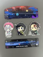 鬼滅の刃 鬼滅の 猗窩座 義勇 竈門 炭治郎 アクリル ジオラマ