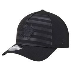 뉴엘라 맨즈 액세서리 모자 Mens New Era Black Phoenix Suns Game Day Flag AFrame 9FORTY Adjustable Hat Phx B