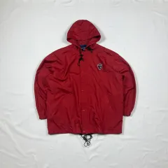 90s POLO SPORT(ポロスポーツ) POLO SPORT シールド パッチ ロゴ WHO ウインドブレーカー