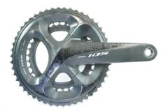 シマノ105 FCーR7000 クランク ショートクランク165mm 11S - メルカリ