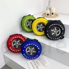 韓国風 EVAタイヤデザイン キッズリュック 男の子 通園バッグ 幼稚園 保育園 子供用 5点セット バックパック 軽量 おしゃれ 人気 入学祝い 入園準備 グリーン ブラック イエロー レッド ブルー