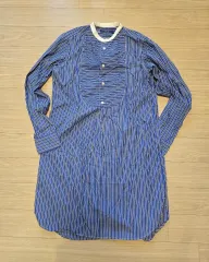 ポロ ラルフローレン ブルー ストライプ シャツ ONE PIECE ウィメンズ ONE サイズ