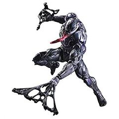 messtoysスパイダーマンシンビオートブラックスーツ 光沢陰影塗装