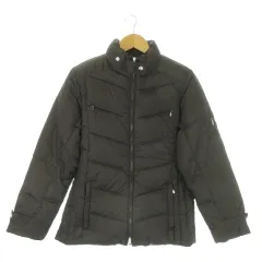 ランズエンド LANDS' END ダウンジャケット 上着 L 黒 ブラック キルティング スタンドカラー 長袖 /AO13 ■GY99のサムネイル
