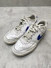 NIKE ナイキ FZ0624-100 コート ビジョン LOW スニーカー size24.5/ホワイト/ロイヤルブルー ■■レディース
