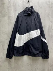 NIKE ナイキ ナイロン HBR STMT ウーブン ジャケット 裏地メッシュ sizeXL/黒 ■◇メンズ