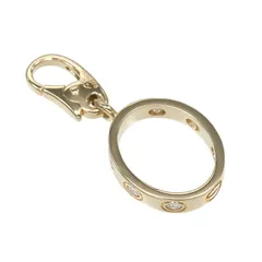 CARTIER】カルティエ ラブ チャーム K18イエローゴールド×ダイヤモンド