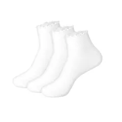 ヘインズ レディース アンダーウェア 靴下 アンクル Womens Hanes 3pk Super Soft Lightweight Ankle Socks White Lettucedge ホワイト