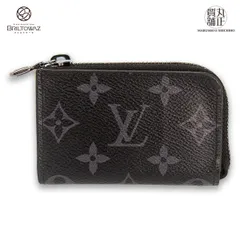 ルイヴィトン ポルトモネ・ジュール コインケース M63536 モノグラム・エクリプス 小銭入れ コンパクト財布 黒 メンズ ブラック LOUISVUITTON LV USED【中古】【ブリルトワーゼ】【丸正質舗】【質屋】（M212748）