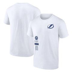 アンブランデッド メンズ トップス Tシャツ Unbranded Mens Fanatics Branded White Tampa Bay Lightning RepresentShirt Lgh