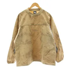 アンブロ UMBRO FREAKS STORE 別注 New Nylon Pull Over ニューナイロンプルオーバー ジャケット 長袖 サイドライン L ベージュ 1059394400014 /KU ■GY19のサムネイル