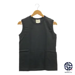 CINOH チノ ノースリーブ リフィナ スリーブレス Tシャツ レディース 38サイズ トップス 黒 ブラック アパレル 服 ※ポスト投稿でのご発送になります。のサムネイル