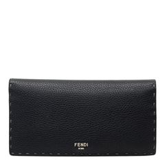 未使用品 FENDI ROMA 長財布 7M0264 ブラック レザー 381 - メルカリ