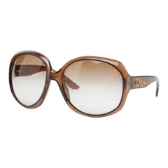 ディオール ロゴ GLOSSY 1 KDCQR ブラウン プラスチック レディース Dior【228-64122】