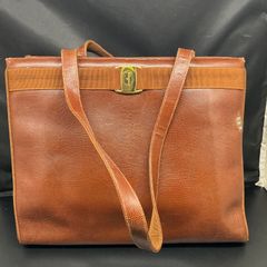 JRA認定】アンテロープ レザー ハンドバッグ ボルドー アコーディオン