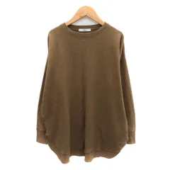 ジャーナルスタンダード レリューム JOURNAL STANDARD relume カットソー 長袖 ワッフル生地 F ブラウン /YK9のサムネイル