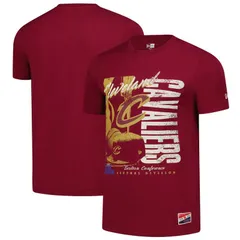 ニューエラ メンズ トップス Tシャツ ヴィンテージ MensNew Era Wine Cleveland Cavaliers Distressed Throwback Vintage Color Pack TShirt Cav Multi マルチカラー