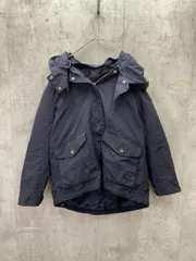 green label relaxing グリーンレーベルリラクシング ユナイテッドアローズ ボアライナー 撥水 ショートモッズ コート size36/黒 ◆■レディース