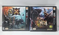 3DS モンスターハンター 4・クロス 2本セット