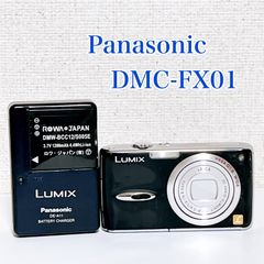 LUMIX☆DMC-FX07⭕️箱入完品⭕️安心の実働品⭐️スレ小傷有☆エンジ