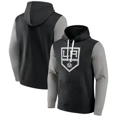 ファナティクス メンズ トップス Tシャツ パーカー Mens Fanatics Black Los Angeles Kings Team Pullover Hoodie Kgs Black ブラック