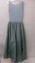 【中古】FRAY I.D ﾌﾚｲｱｲﾃﾞｨｰ ﾊﾞｯｸﾘﾎﾞﾝｶｯﾄｺﾝﾋﾞﾜﾝﾋﾟ ﾉｰｽﾘｰﾌﾞﾜﾝﾋﾟｰｽ  FWCO242070 ﾌﾞﾙｰ 0 991907626