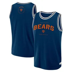 ファナティクス メンズ トップス Tシャツ ジャージー Mens Fanatics Navy Chicago Bears Elements Future Ground Jersey Tank Top Brs Navy ネイビー