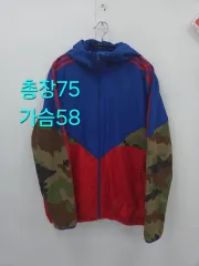 M アディダス オリジナル レッド ブルー カモフラ ウィンドブレーカー