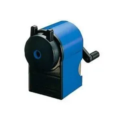 (まとめ) 三菱鉛筆 鉛筆削り 青 KH-18.33 1台 〔×10セット〕