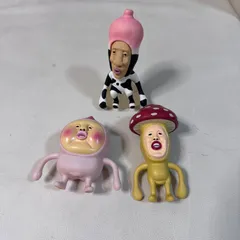 くねくねこびとづかん フィギュア カクレモモジリ シボリオオチチ ベニキノコビト まとめ売り