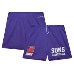 ミッチェルネス メンズ ボトムス ハーフパンツ・ショーツ メッシュ ショートパンツ Mens Mitchell Ness Purple Phoenix Suns Hardwood Classics Gのサムネイル